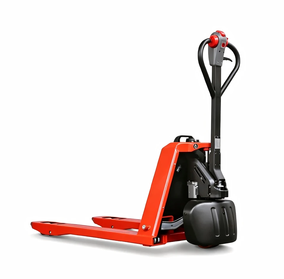 Electric Pallet Truck Rau Kev Lag Luam